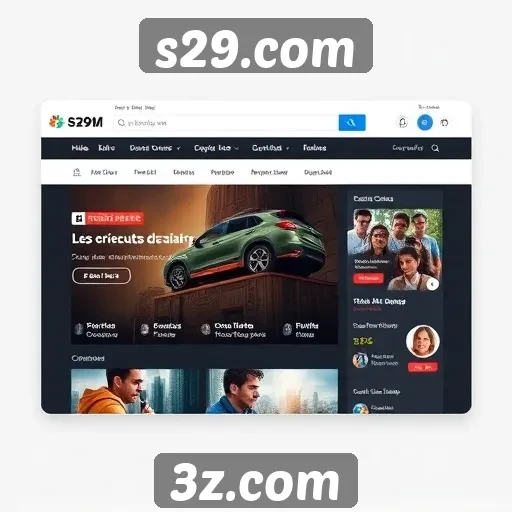Novidades no design de interface do s29.com